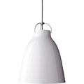Thumbnail photo of Caravaggio 2 Pendant White Smooth-grey Textile Cord