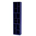 Thumbnail photo of Loom Slim Bookcase - Plinth H3 Cm - Monarch - Blue - Mdf