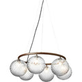 Thumbnail photo of Miira 6 Circular Chandelier Dark