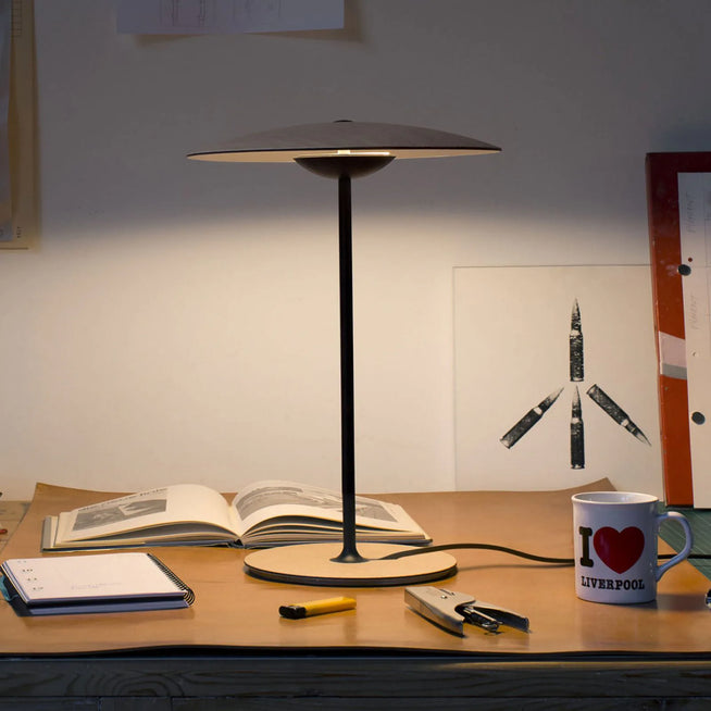 Photo of Ginger S - Oak - Table Lamps - Joan Gaspar - Wood