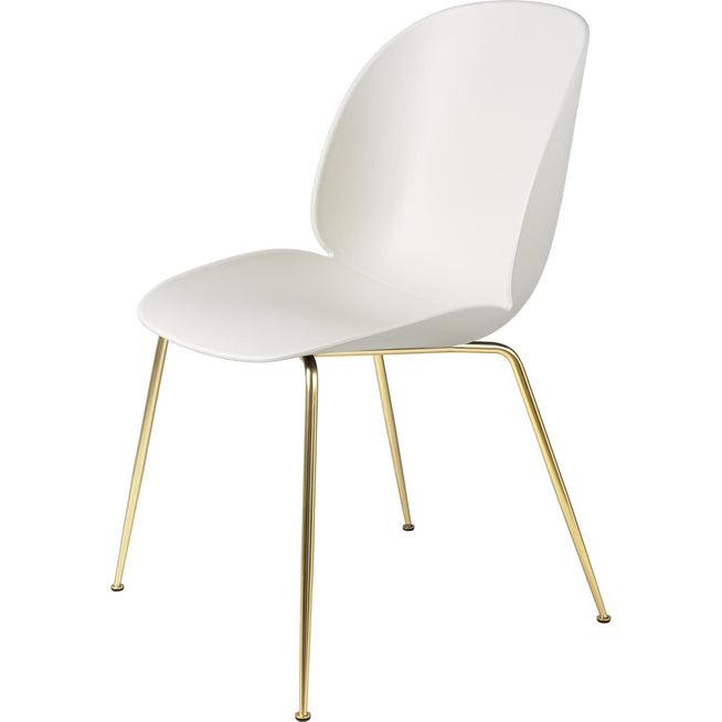 Photo of Beetle Dining Chair, Un-upholstered, Conic Base