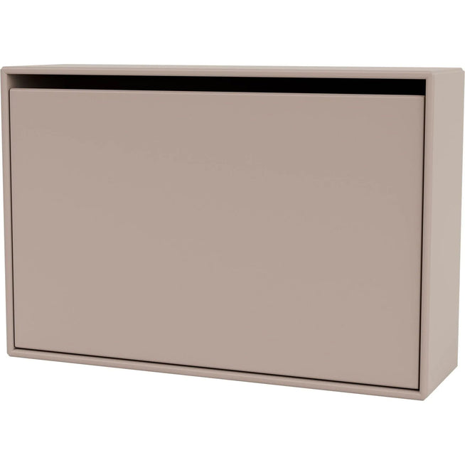 Photo of Hide Shoe Cabinet - Mushroom - Beige - Mdf