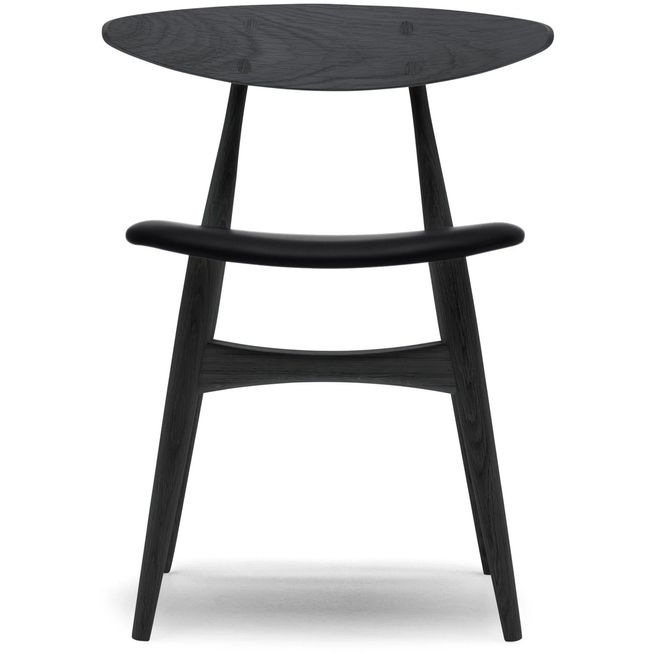 Photo of CH33P Chair | Black Lacquered Oak