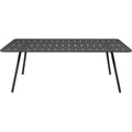 Thumbnail photo of Luxembourg Table 207 X 100, Liquorice - Matbord Utomhus - Frédéric Sofia - Svart - Metall