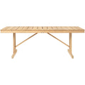 Thumbnail photo of Carl Hansen - Bm1771 - Outdoor dining table - Børge Mogensen - Metal/wood