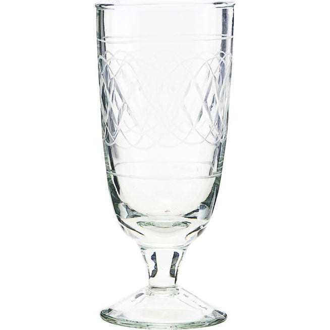 Photo of Vintage Beer Glass Ø6.5x15cm - Set of 12 pcs
