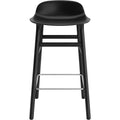 Thumbnail photo of Form Bar Stool 65 Cm Black Oak