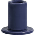 Tube Candleholder Small Midnight Blue - Candlesticks & Candle Holders - Blue