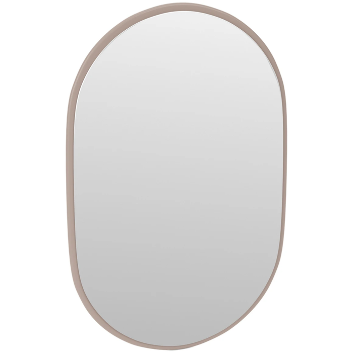 Photo of Look Oval Mirror - Mushroom - Halvkroppsspeglar - Peter J. Lassen - Beige