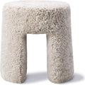 Thumbnail photo of Sequoia Bean Pouf Sheepskin Moonlight