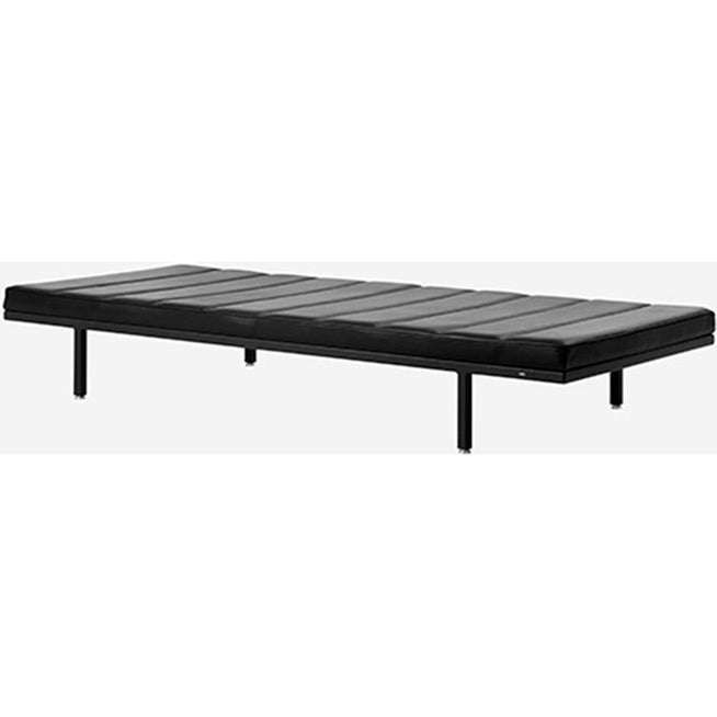 Photo of Vipp461 Daybed 200x85x31,5 Cm Black Aluminium-black Leather