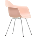 Eames Plastic Armchair Dax - 41 Pale Rose - Chrome Base - Matstolar - Charles & Ray Eames - Rosa - Metall/plast