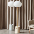 Thumbnail photo of Jwda Floor Lamp, White Marble/bronzed Brass - Skärmlampor - Jonas Wagell - Vit