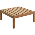 Thumbnail photo of Virkelyst Table 75x70 cm - Outdoor dining table - Says Who - Brown - Wood