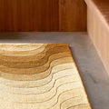 Thumbnail photo of Wave Rug 170x240 - Grey - 100% New Zealand Wool - Hand Tufted - Patterned Rugs