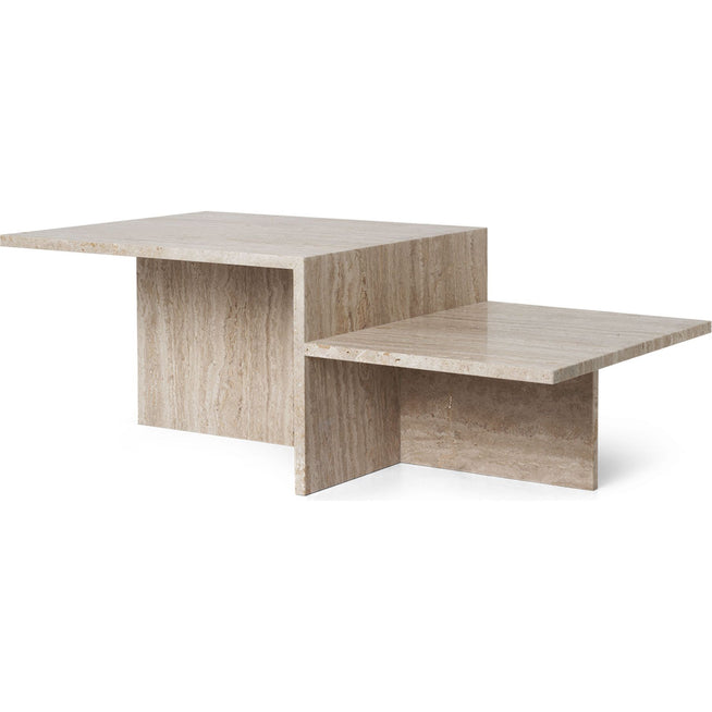 Photo of Distinct Side Table - Sofabord - Travertine