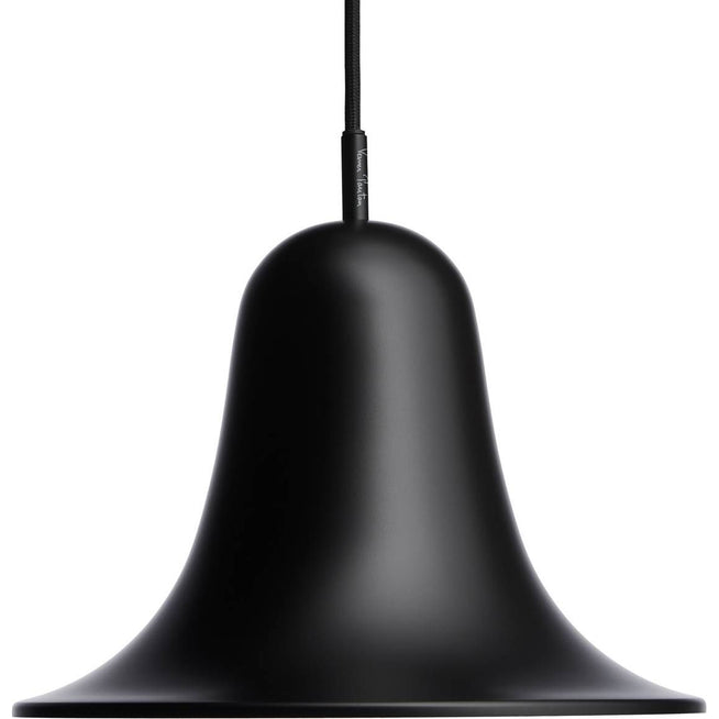 Photo of Pantop Pendant - Matt Black - Pendant Lights - Verner Panton - Black