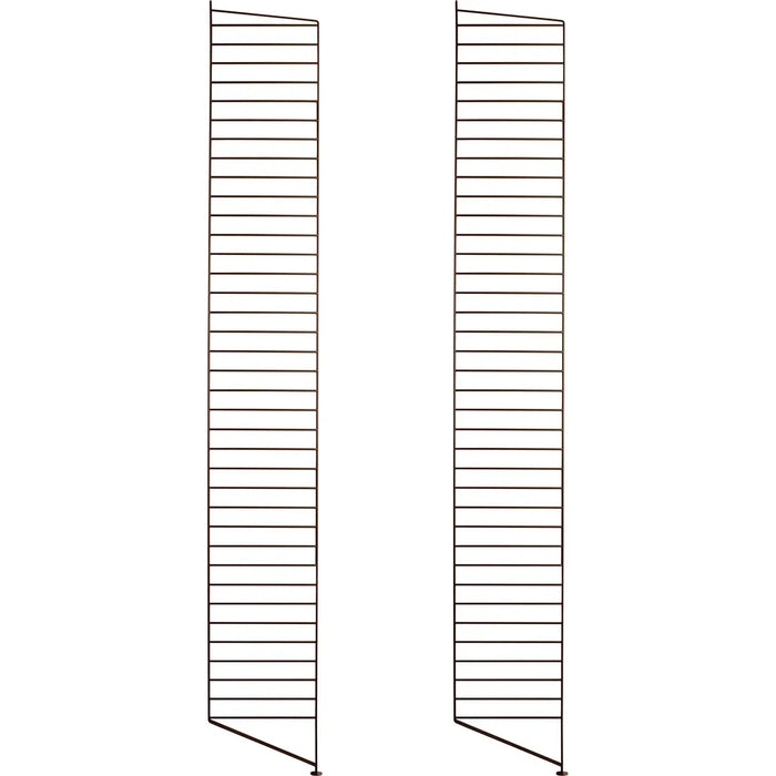 Photo of String Golvgavel 200 X 30 Cm, Brun, 2-pack - Hyllsystem - Nils Strinning - Brun - Metall