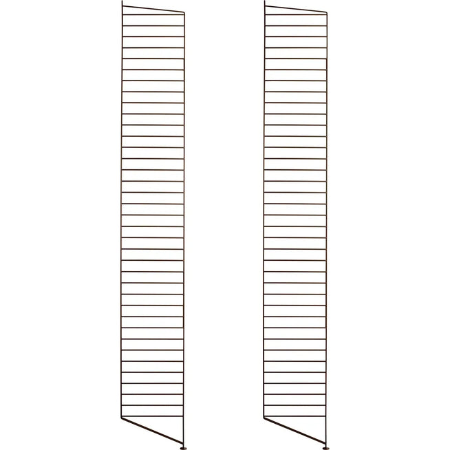 Photo of String Golvgavel 200 X 30 Cm, Brun, 2-pack - Hyllsystem - Nils Strinning - Brun - Metall