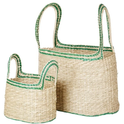 Lykke Baskets Green Set of