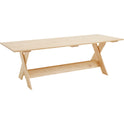Crate Dining Table, 230x89 cm
