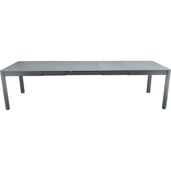 Photo of Ribambelle Table With 3 Extensions - Storm Grey - Outdoor Dining Table - Metal