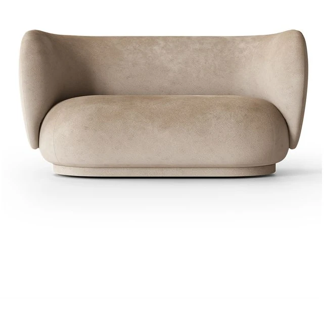 Photo of Rico 2-pers Sofa - 2 Personers Sofa - Faded Velvet