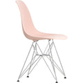 Eames Plastic Chair Dsr - 41 Pale Rose - Chrome Base - Matstolar - Charles & Ray Eames - Rosa - Metall/plast