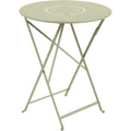 Thumbnail photo of Floréal Table 60 cm Willow Green 65 - Outdoor Dining Table - Green - Metal