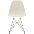 Eames Plastic Chair Dsr - 11 Pebble - Chrome Base - Matstolar - Charles & Ray Eames - Vit - Metall/plast