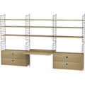 Thumbnail photo of String Wall Rack 75x30, Black, 2-pack - Shelving - Nils Strinning - Black - Metal
