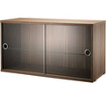 Thumbnail photo of String Cabinet/Display Case Walnut - Wall Shelves - Nils Strinning - Wood - Glass/Wood