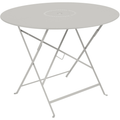 Thumbnail photo of Floréal Table 96 cm Clay Grey A5 - Outdoor Dining Table - Green,Grey - Metal