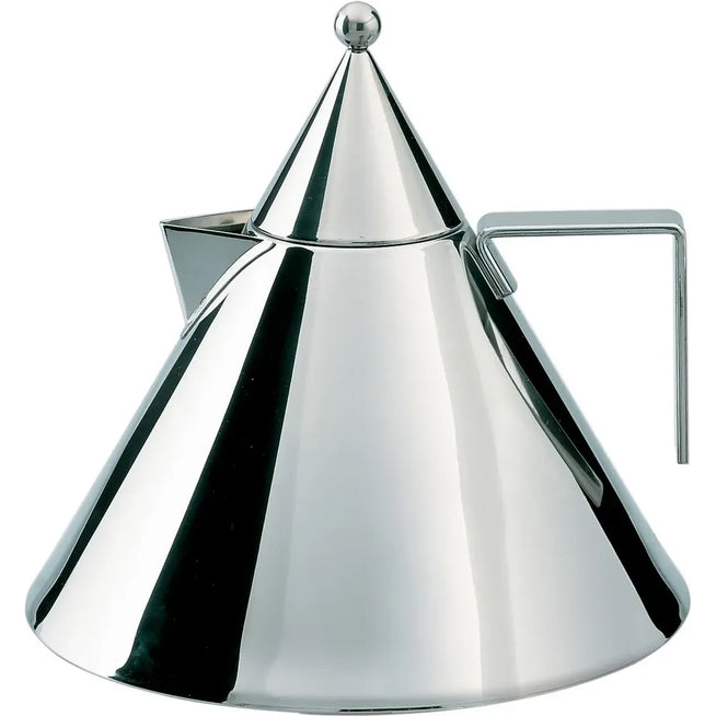 Photo of The Conical Kettle - Vattenkokare - Aldo Rossi - Silver