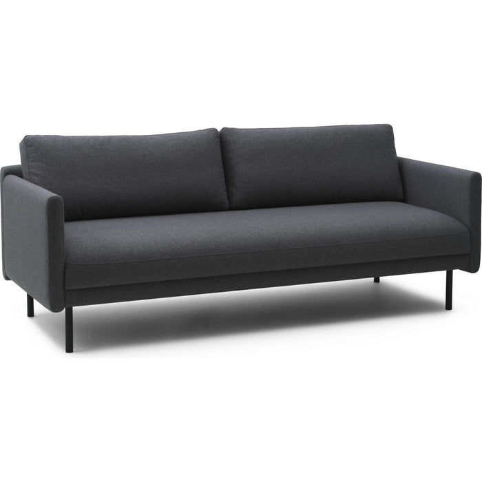 Photo of Rar Sofa 3 Seater - 3 Personers Sofa - Re-born Dark Grey - W204 X D87 X H81 Cm