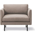 Thumbnail photo of Calmo Lounge Chair 80 5621 - Fiord 271 / Black - W105 X D90 X H75,5 X Sh41 Cm
