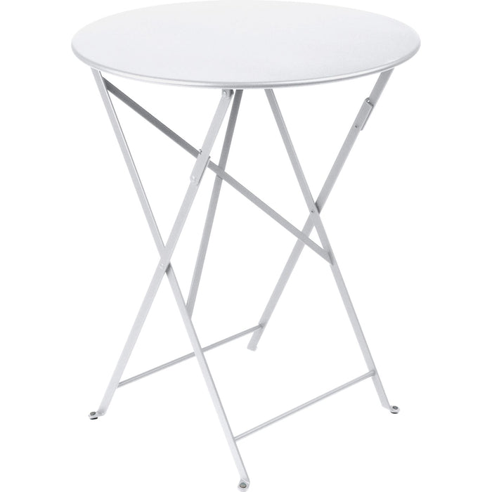 Bistro Table Ø 60 Cm - Cotton White - Småbord & Sidobord Utomhus - Vit - Metall