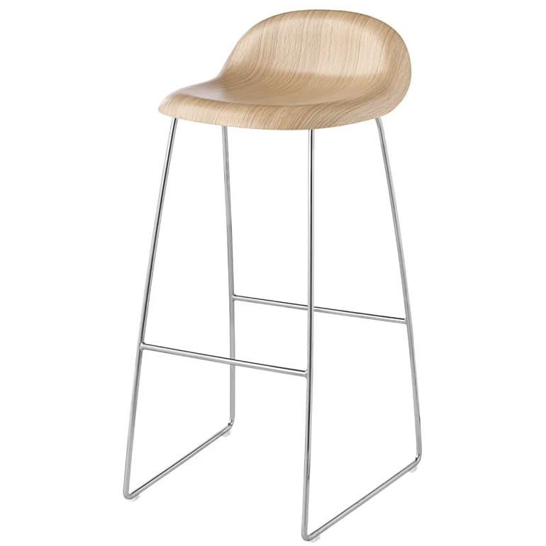 3d Bar Stool Sledge Base 75 cm