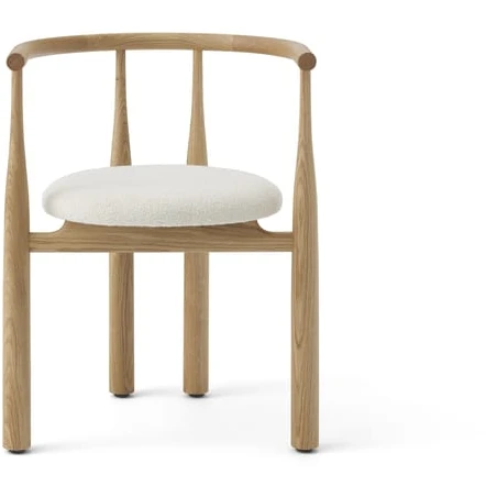 Bukowski Chair - Spisebordsstol - Oak W. Nevotex, Barnum, Lana 24 - H 71.8 X W 57 X D 46 Mm, Seat Height: 46 Cm