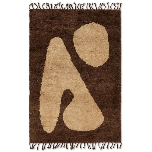 Photo of Abstract Rug - Gulvtæppe - Large - W120 X H180 X D4 Cm