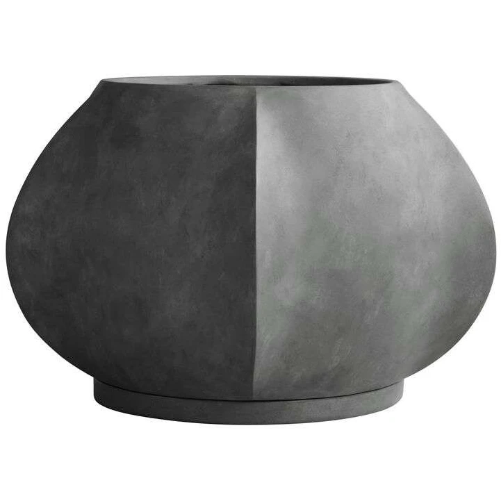 Arket Plant Pot Big Dark Grey