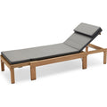 Riviera Cushion, Quickdry Outdoor Foam, Outdoor Textile / Charcoal - Dynor & Kuddar - Povl Eskildsen - Grå