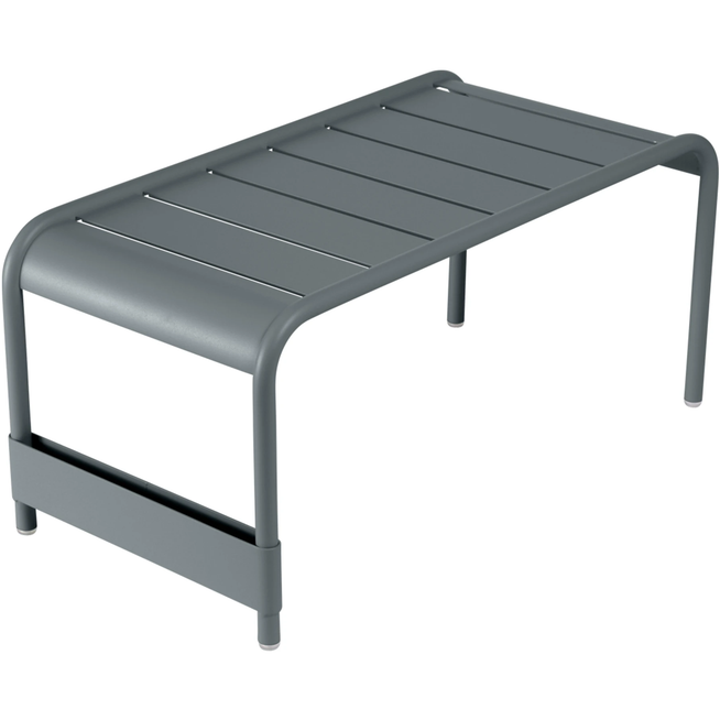 Photo of Luxembourg Large Low Table/bench, Storm Grey - Småbord & Sidobord Utomhus