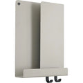 Thumbnail photo of Folded Shelves Xs, Grey - Wall Shelves - Johan Van Hengel - Black - Metal