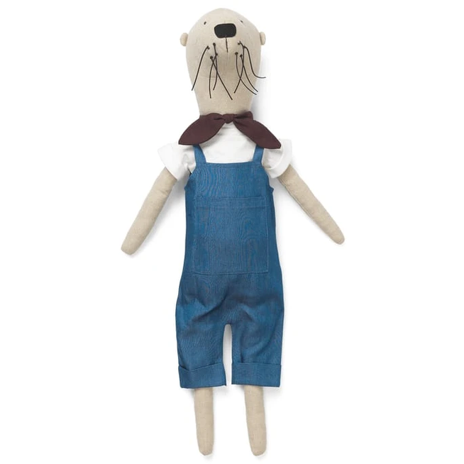 Photo of Otter Teddy - Bamse - Otter Teddy - Natural - W14 X D14 X H50 Cm