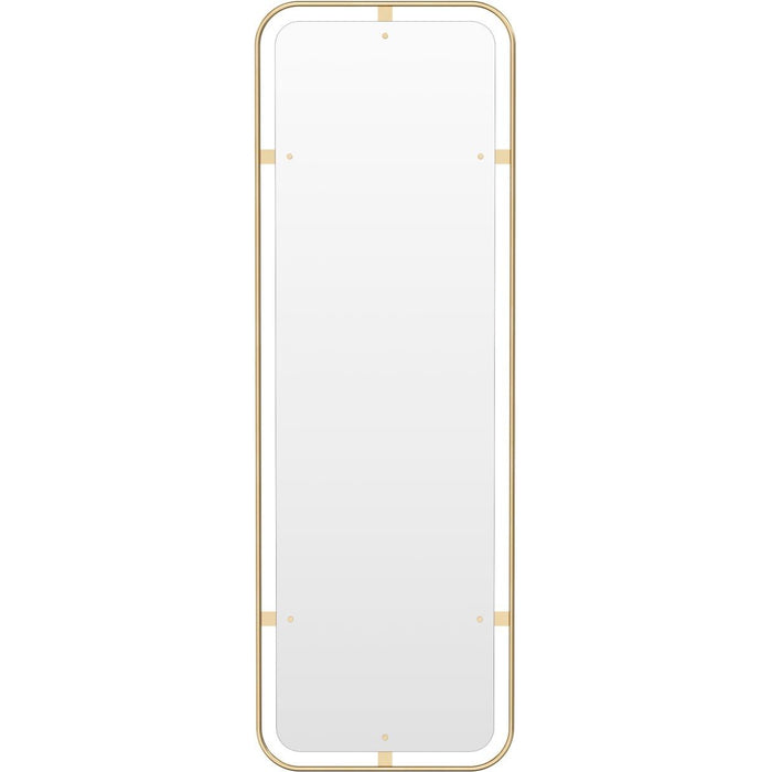 Photo of Nimbus Mirror Rectangular Polished Brass - Helkroppsspeglar - Krøyer-sætter-lassen - Guld