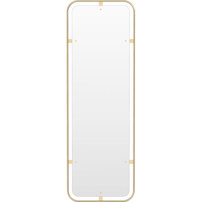 Photo of Nimbus Mirror Rectangular Polished Brass - Helkroppsspeglar - Krøyer-sætter-lassen - Guld