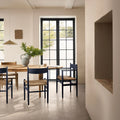 Thumbnail photo of Carl Hansen - Ch37, Oiled oak, Natural braided paper string - Dining chairs - Hans J. Wegner - Wood - Wood