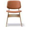 Søborg 3052 Wood Base Chair - Front Upholstered