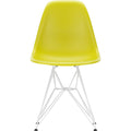 Eames Plastic Chair Dsr - 34 Mustard/white Base - Matstolar - Charles & Ray Eames - Gul - Metall/plast